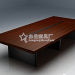 實木會議桌-24